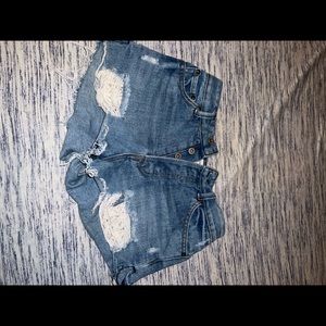 jean shorts not sure what brand